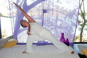 Photo of Rose Practising Yoga